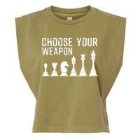 Cool Chess Art For Chess Player Chess Lovers Garment-Dyed Women's Muscle Tee
