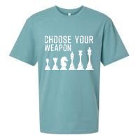 Cool Chess Art For Chess Player Chess Lovers Sueded Cloud Jersey T-Shirt