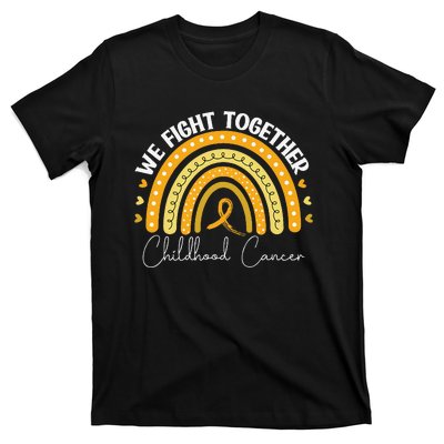 Childhood Cancer Awareness Gold Ribbon Gift T-Shirt