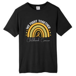 Childhood Cancer Awareness Gold Ribbon Gift Tall Fusion ChromaSoft Performance T-Shirt