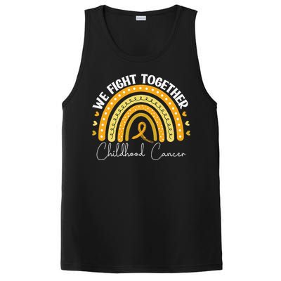 Childhood Cancer Awareness Gold Ribbon Gift PosiCharge Competitor Tank