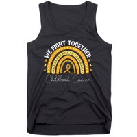 Childhood Cancer Awareness Gold Ribbon Gift Tank Top