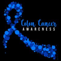 Colon Cancer Awareness Ribbon 16 in Basic Backpack