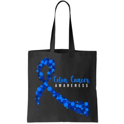 Colon Cancer Awareness Ribbon Bag