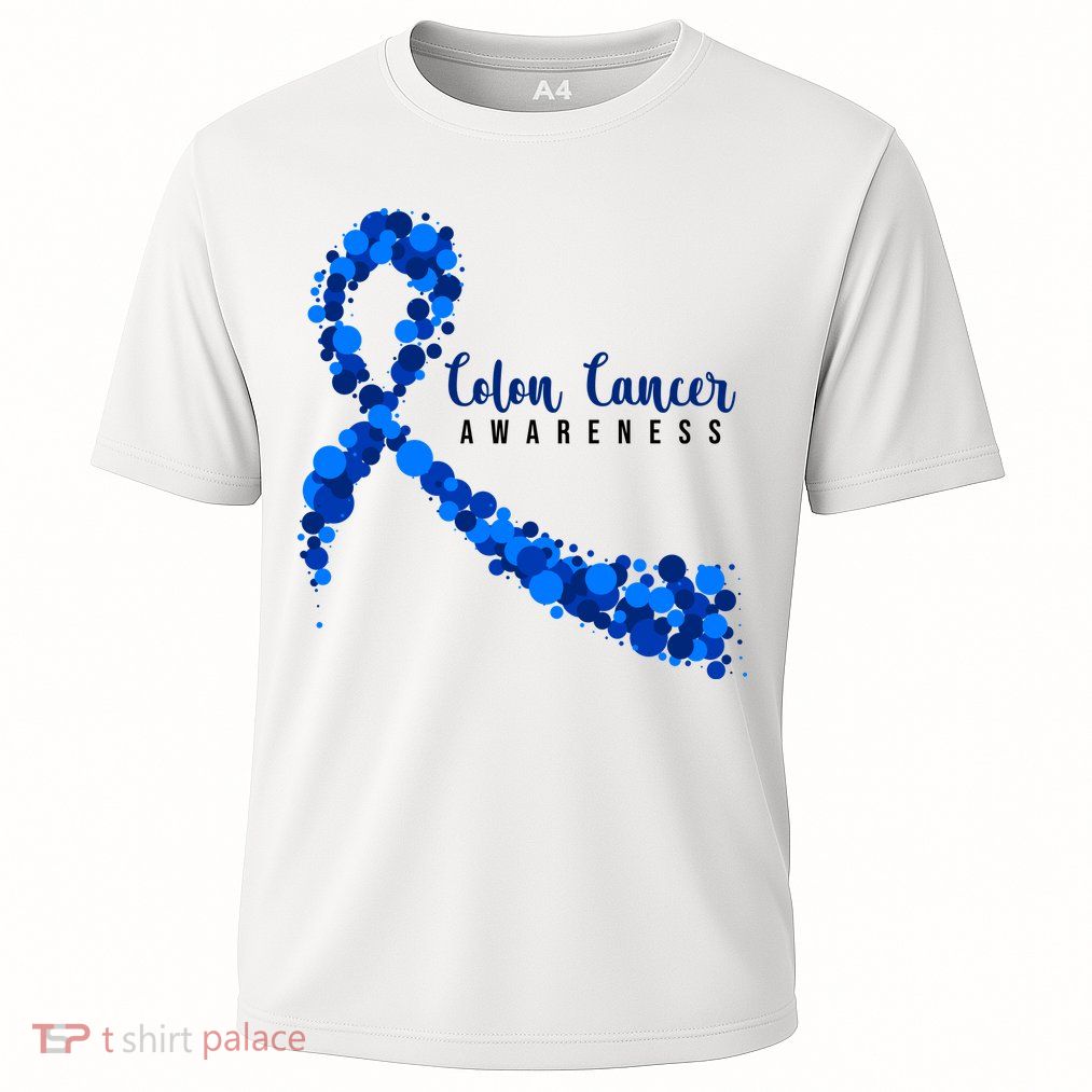 Colon Cancer Awareness Ribbon Performance Shirt