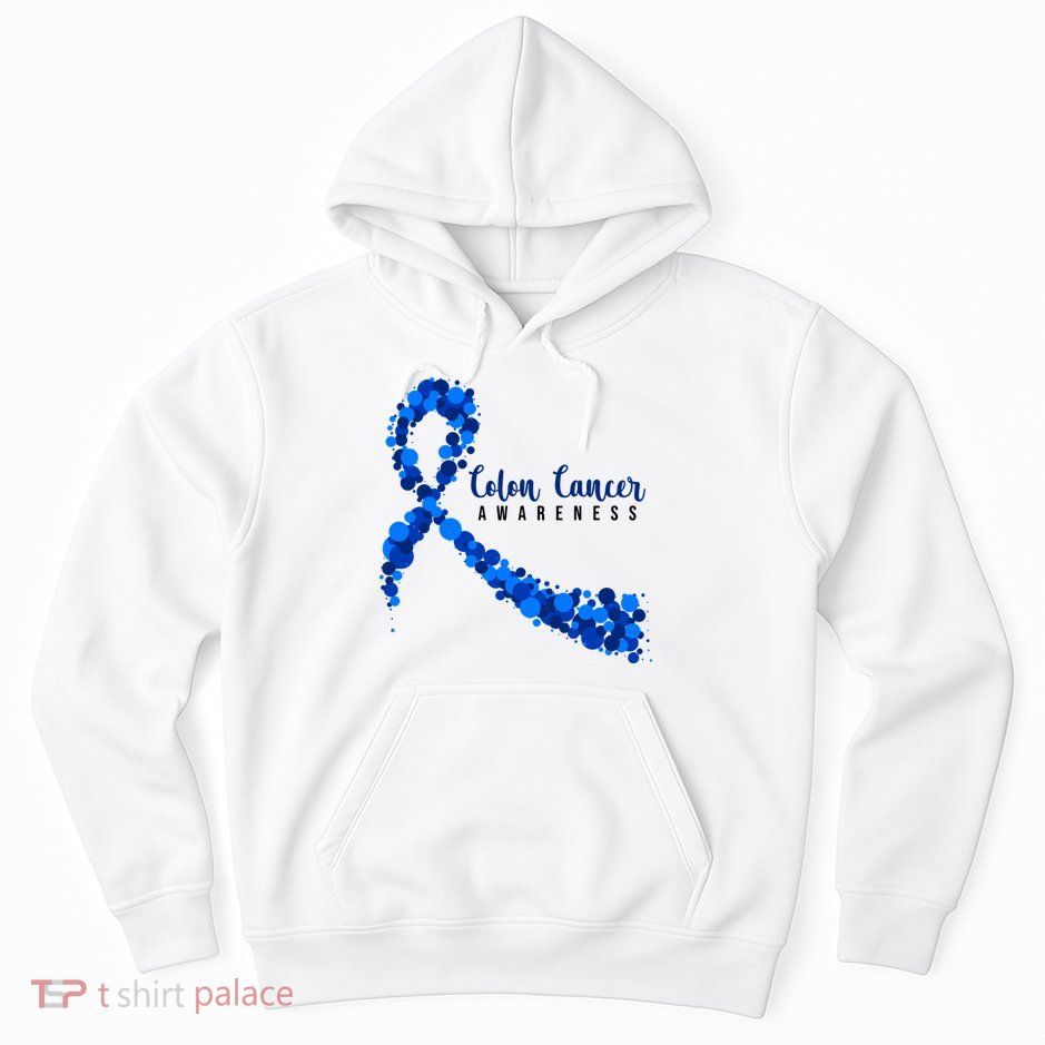 Colon Cancer Awareness Ribbon Hoodie