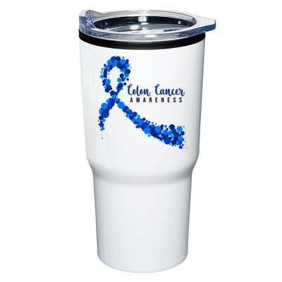 Colon Cancer Awareness Ribbon Tumbler
