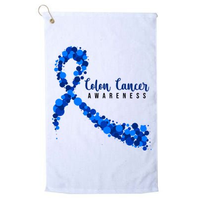 Colon Cancer Awareness Ribbon Golf Towel