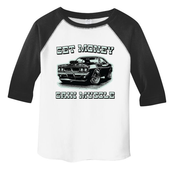 Classic Car American Muscle Cars Garage Grease Gears Lover Toddler Fine Jersey T-Shirt