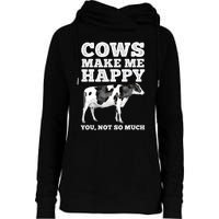 Cool Cow Art For Men Women Cow Farmer Dairy Cows Farm Animal Womens Funnel Neck Pullover Hood