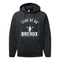 Crawfish Come At Me Breaux Bridge Louisiana Funny Festival Performance Fleece Hoodie