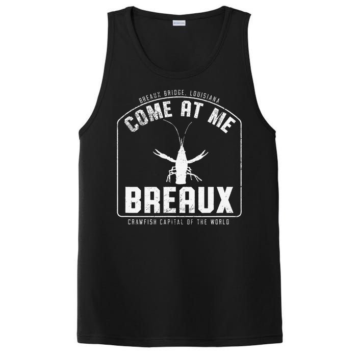 Crawfish Come At Me Breaux Bridge Louisiana Funny Festival PosiCharge Competitor Tank