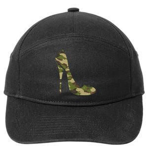 Cool Camouflage Art Camo Clothes Costume Camo 7-Panel Snapback Hat