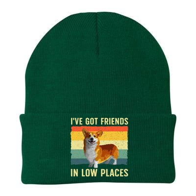 Cute Corgi Art Pet Dog Cardigan Corgi Knit Cap Winter Beanie