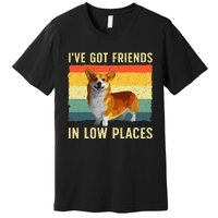 Cute Corgi Art Pet Dog Cardigan Corgi Premium T-Shirt