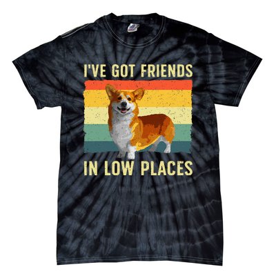 Cute Corgi Art Pet Dog Cardigan Corgi Tie-Dye T-Shirt