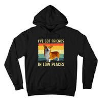 Cute Corgi Art Pet Dog Cardigan Corgi Tall Hoodie