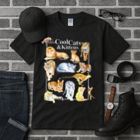 Cool Cats And Kittens Tiger Lion Leopard Felines Tall T-Shirt