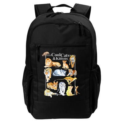 Cool Cats And Kittens Tiger Lion Leopard Felines Backpack