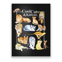 Cool Cats And Kittens Tiger Lion Leopard Felines Poster