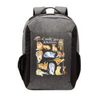 Cool Cats And Kittens Tiger Lion Leopard Felines Vector Backpack