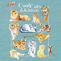 Cool Cats And Kittens Tiger Lion Leopard Felines Sueded Cloud Jersey T-Shirt