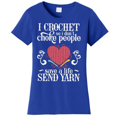 Crocheting Crocheting And Sewing Lover Gift Women's T-Shirt