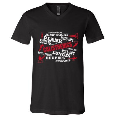 Calisthenics V-Neck T-Shirt