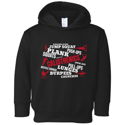 Calisthenics Toddler Hoodie