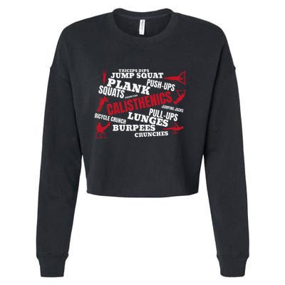Calisthenics Cropped Pullover Crew