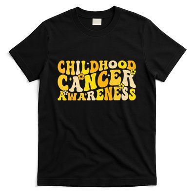 Childhood Cancer Awareness Rainbow Awareness T-Shirt