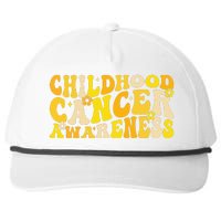 Childhood Cancer Awareness Rainbow Awareness Snapback Five-Panel Rope Hat