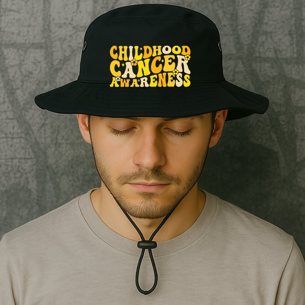 Childhood Cancer Awareness Rainbow Awareness Bucket Hat