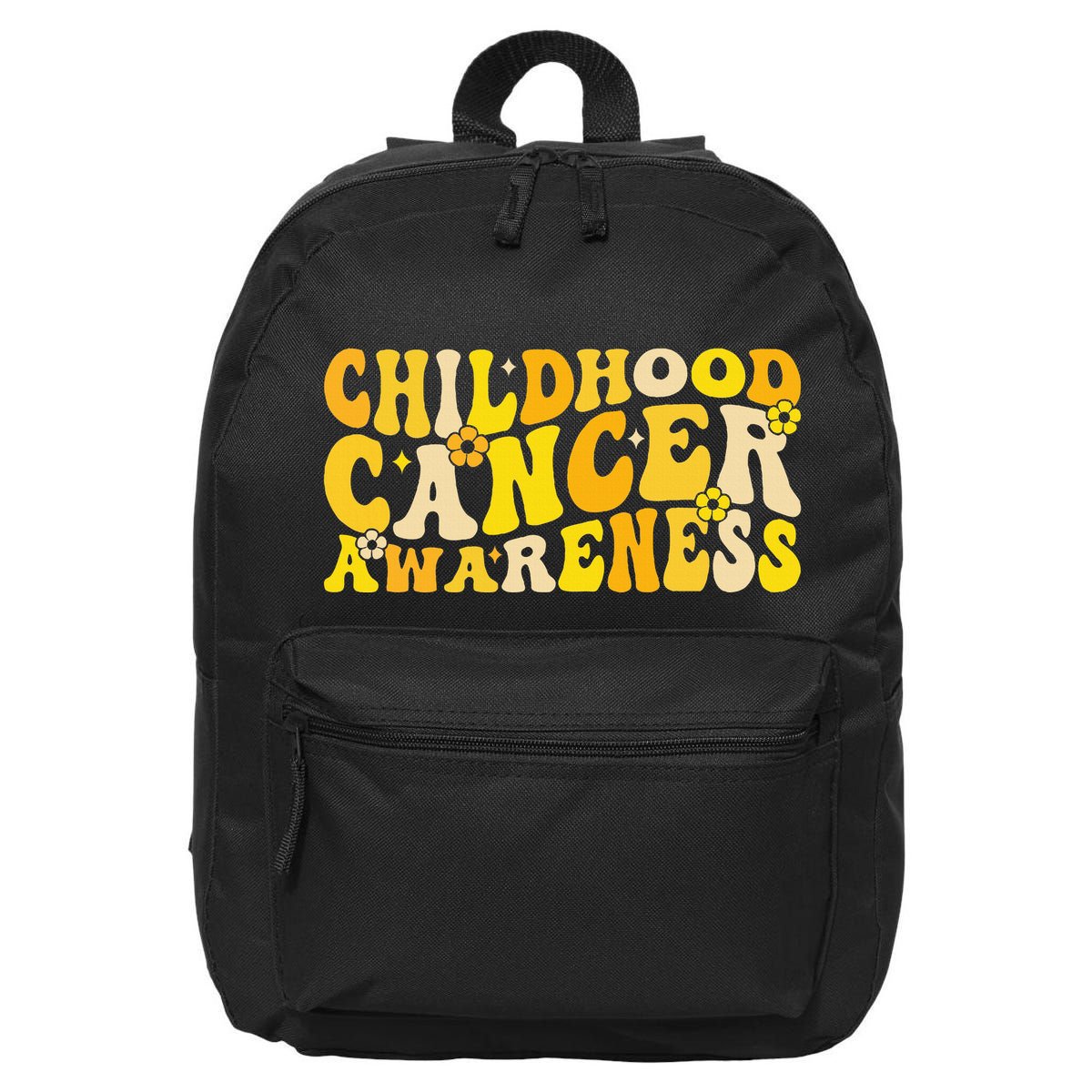 Childhood Cancer Awareness Rainbow Awareness 16 in Basic Backpack