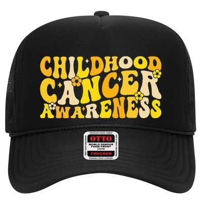 Childhood Cancer Awareness Rainbow Awareness Trucker Hat