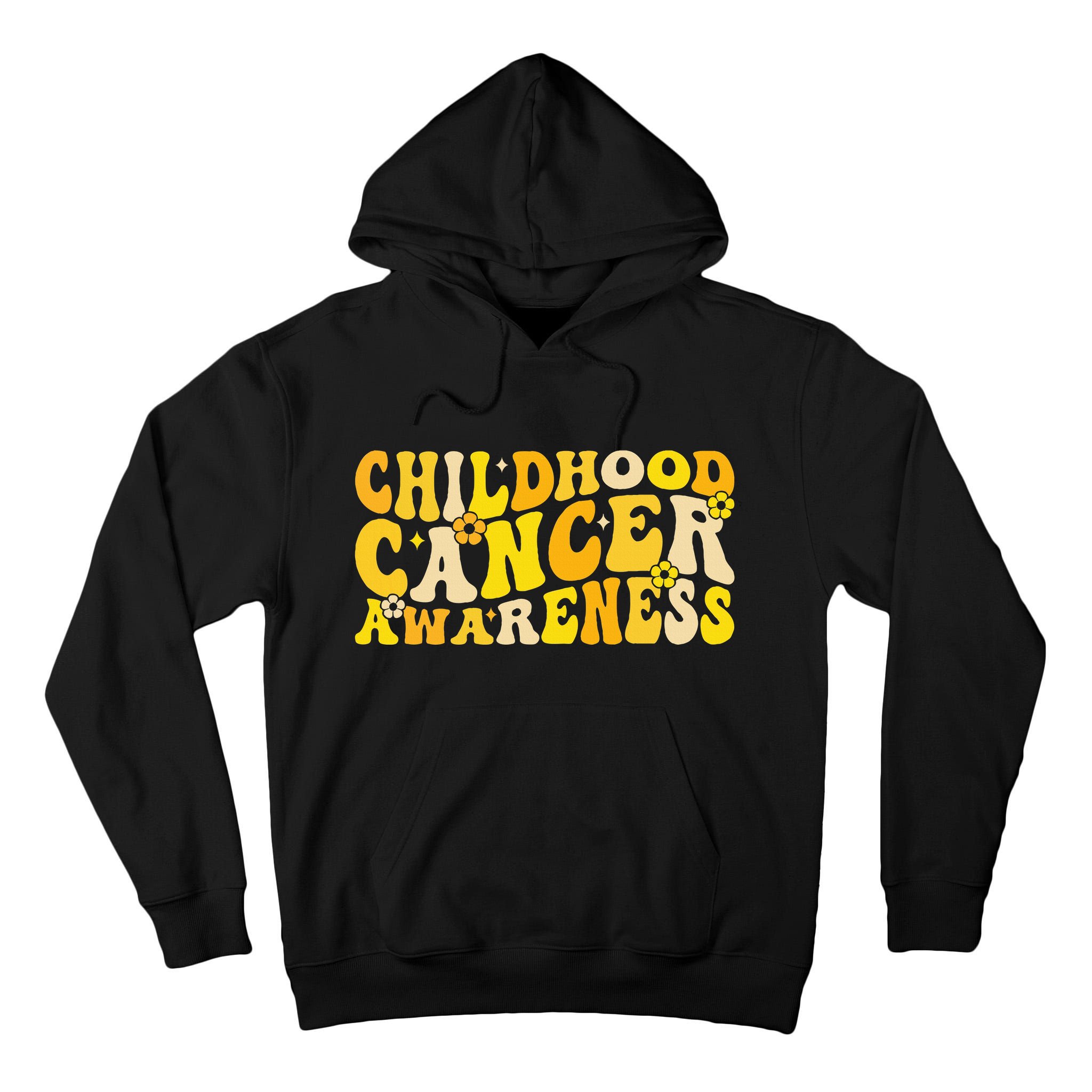 Childhood Cancer Awareness Rainbow Awareness Tall Hoodie
