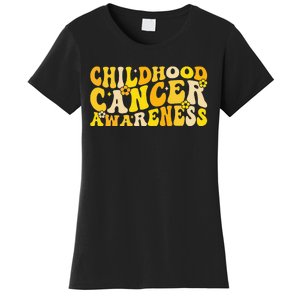 Childhood Cancer Awareness Rainbow Awareness Women's T-Shirt