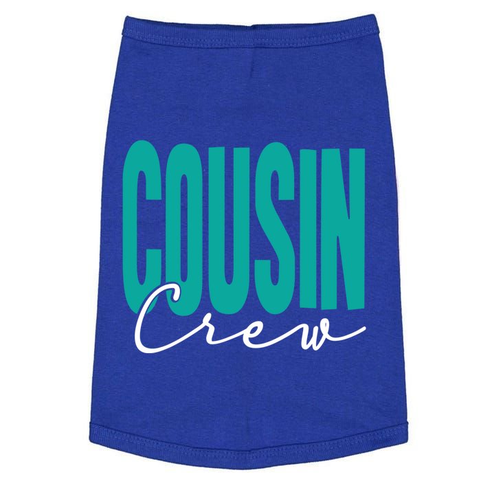 Cousin Crew And Adults Of Vacation Team Cousin Crew Gift Doggie Tank