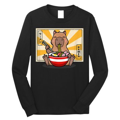 Capybara Long Sleeve Shirt