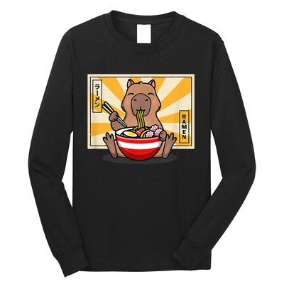 Capybara Long Sleeve Shirt