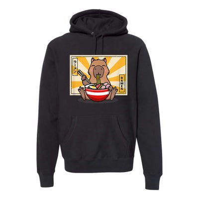 Capybara Premium Hoodie