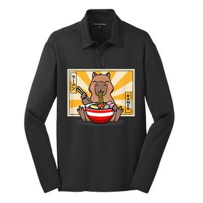 Capybara Silk Touch Performance Long Sleeve Polo