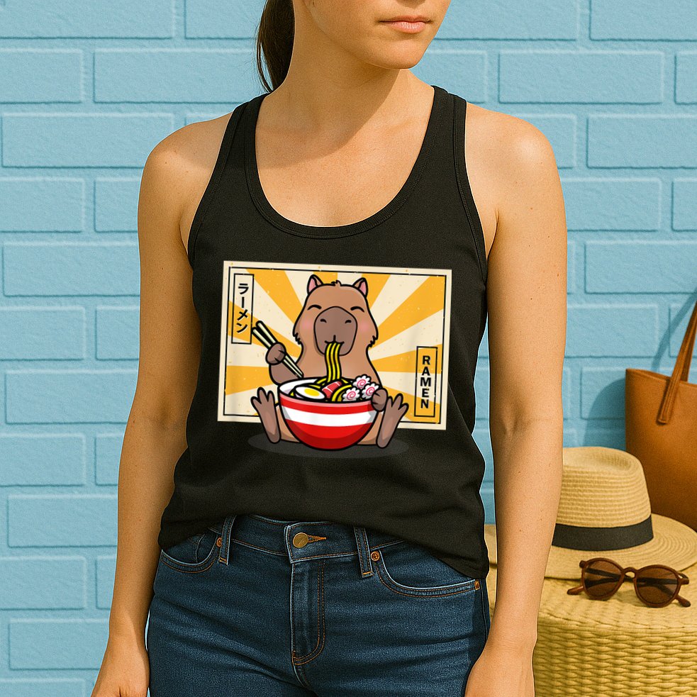 Capybara Womens Tank Top