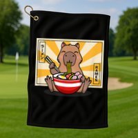 Capybara Golf Towel