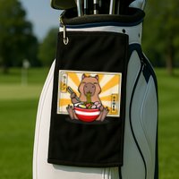 Capybara Golf Towel