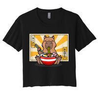 Capybara Women's Crop Top Tee