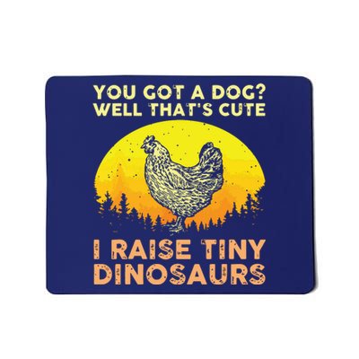 Cool Chicken Art For Men Women Poultry Chicken Farmer Mousepad