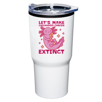 Childhood Cancer Awareness Axolotl Tumbler