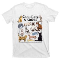 Cools Cat And Kitten Cat Types Funny T-Shirt