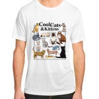 Cools Cat And Kitten Cat Types Funny Adult ChromaSoft Performance T-Shirt